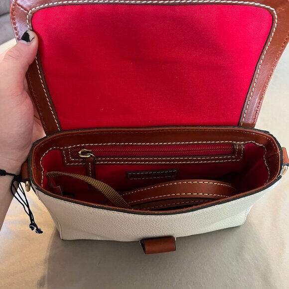 Dooney & Bourke Kyra Crossbody Bag - Cream - Picture 6 of 13